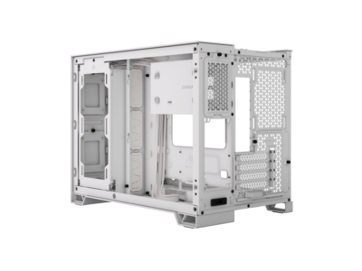 CORSAIR 2500D AIRFLOW Micro ATX Dual Chamber PC Case – White