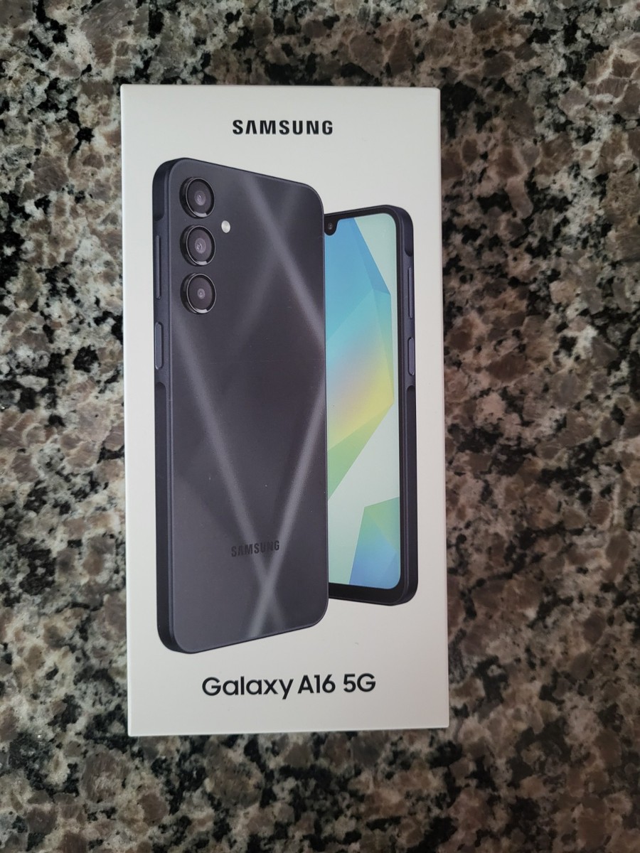 Samsung Galaxy A16 5G - 128 GB - A166U | Blue Black TMOBILE NEW
