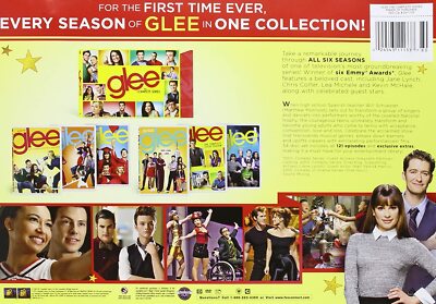 Glee The Complete TV Series Collection(DVD,2015,34-Disc Set