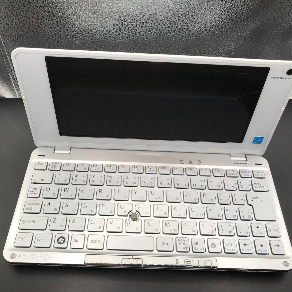 SONY VAIO Type P VGN-P70H White Intel Atom Z520 RAM 2GB AC100V