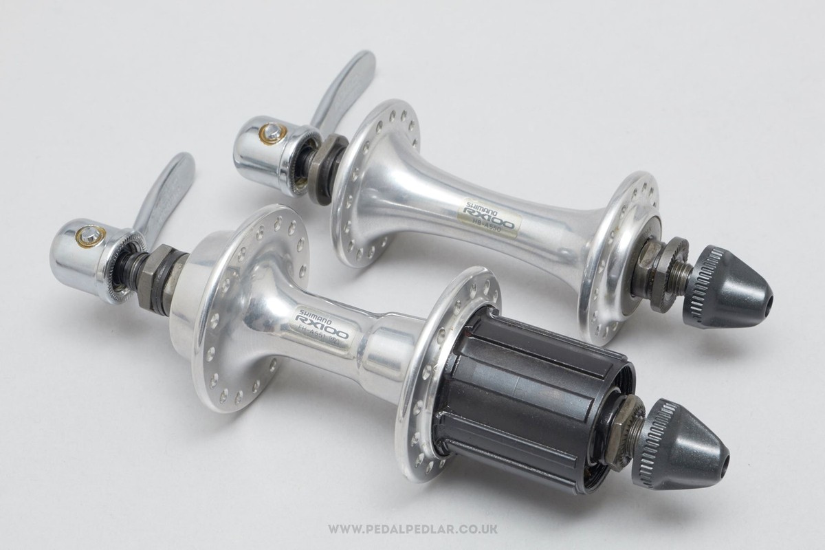 Shimano RX100 (HB-A550 / FH-A551) NOS 32/32h Hubs - Classic 1990s