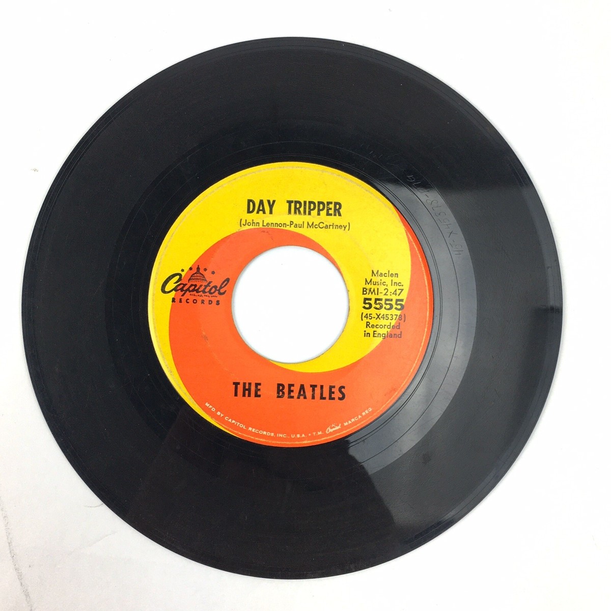The Beatles 45 Vinyl Day Tripper We Can Work It Out Capitol