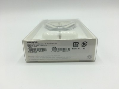 Apple Binaural In-Ear Headset Earbud Headphones with Remote and