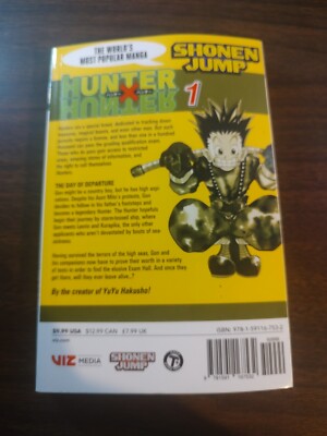 Hunter x Hunter, Vol. 1 Yoshihiro Togashi | eBay