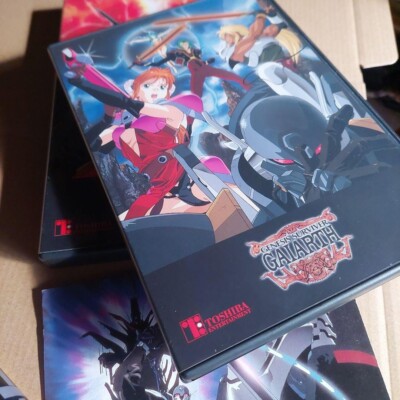 Genesis Survivor Gaiarth DVD BOX 3 discs set Animation Toshiba