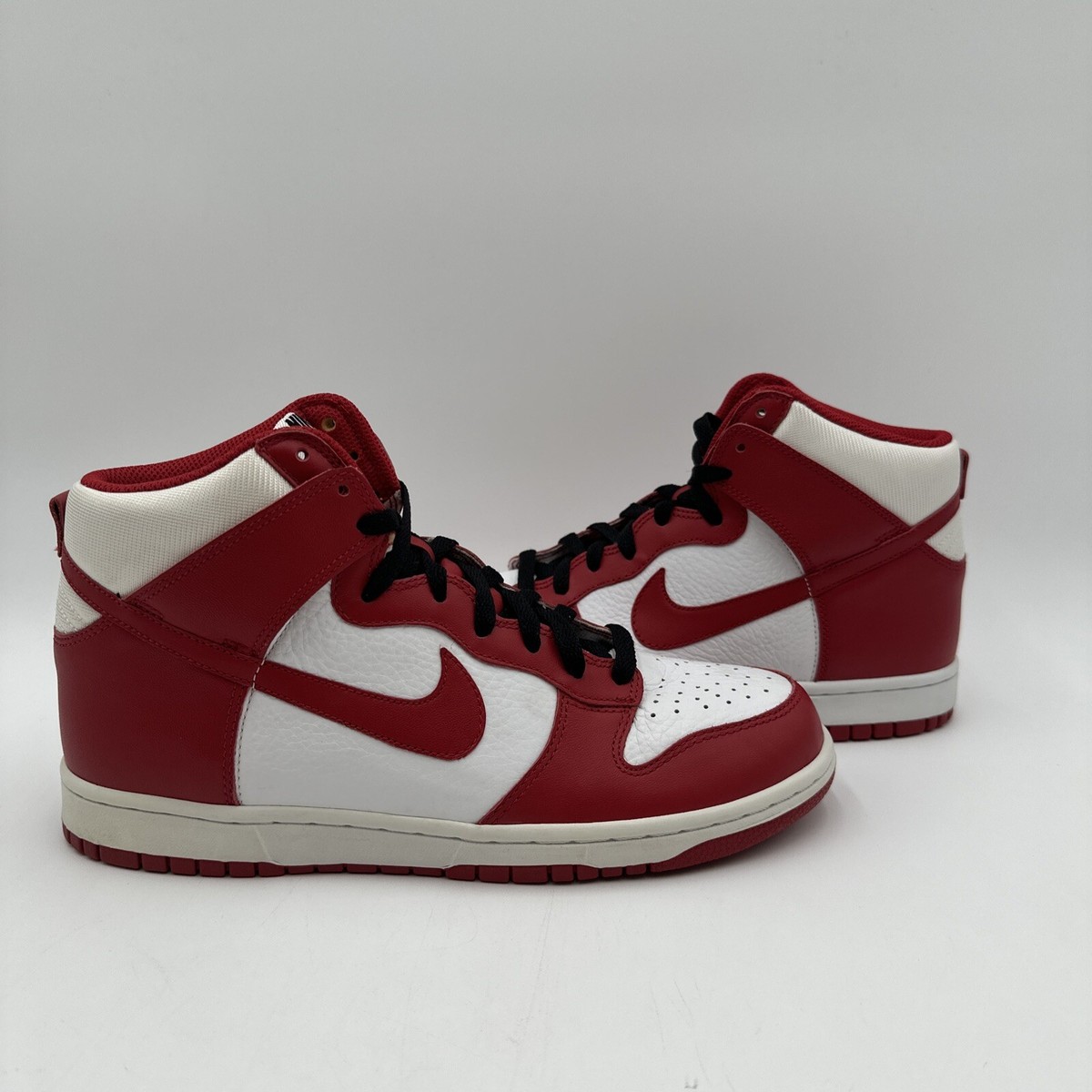 Nike Dunk High White Varsity Red 2009 Size 9 Brand New 317982-162