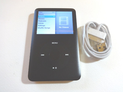 APPLE iPOD CLASSIC 6TH GEN. BLACK 80GBNEW BATTERY | eBay