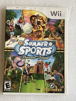 Summer Sports: Paradise Island Wii Various Sports Volleyball