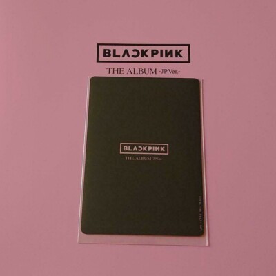 BLACKPINK LISA THE ALBUM JP Ver. Official Photocard C Ver. Photo