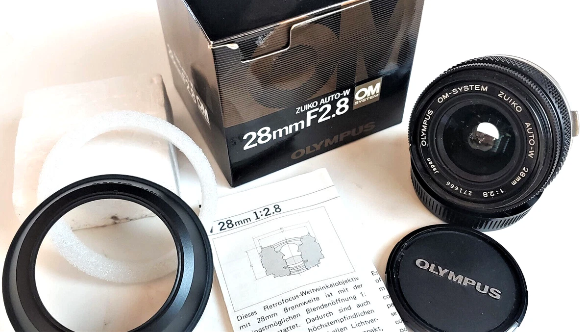 Olympus Zuiko f/2.8 Camera Lenses 28mm Focal for sale - eBay