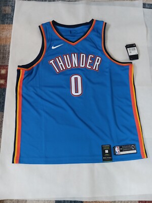 Nike OKC Thunder Russell Westbrook Mens XXL Swingman Jersey AV4955