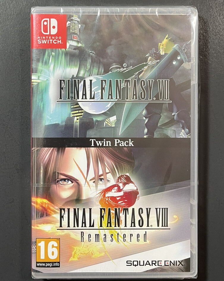Final Fantasy VII + Final Fantasy VIII [ Remastered ] (Nintendo