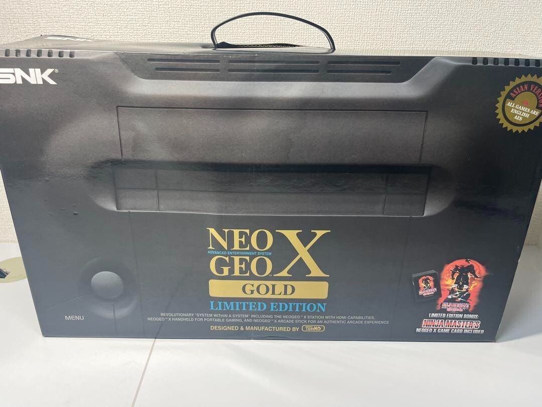 NEOGEO X Neo Geo x GOLD Limited Edition Arcade Stick MEGA PACK | eBay