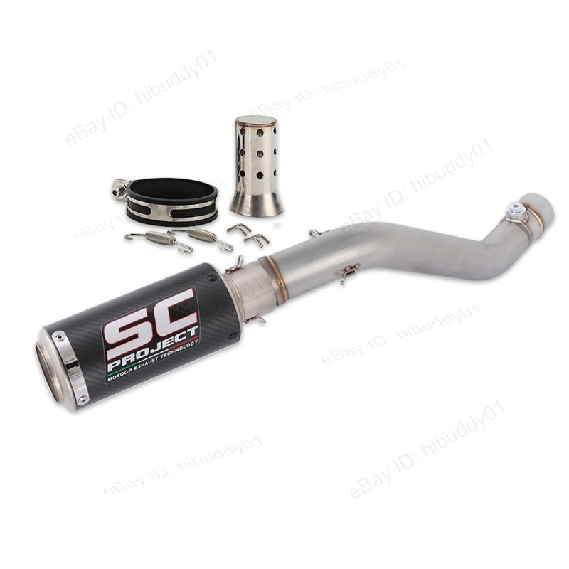 ZX6R 2024-2026 for Kawasaki Ninja ZX636 Slip On Exhaust Mid Pipe