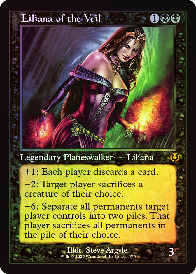 MTG ヴェールのリリアナ/Liliana of the Veil PSA10 MTG ヴェールの