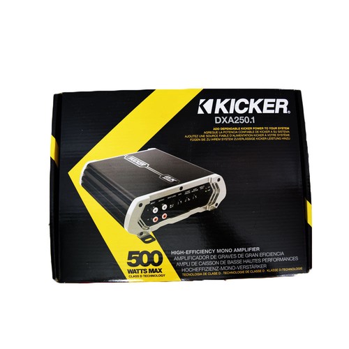 KICKER ZR120 AMPLIFICATORE 2 CANALI 360 WATT CON ZRX MADE IN USA