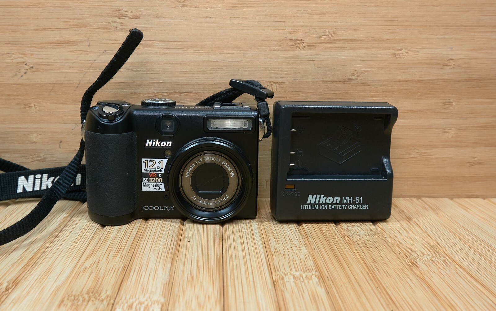 Nikon Coolpix P5100 12MP Digital Camera, 3.5X Optical Zoom