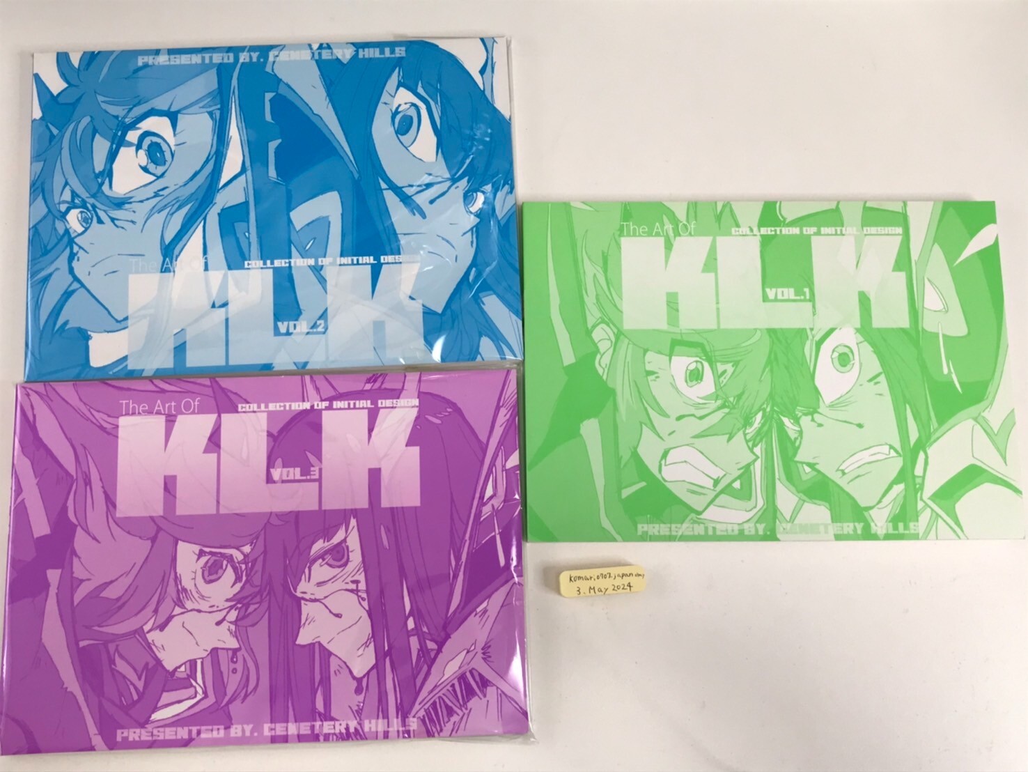 THE The Art of KLK vol. 3 ART OF KLK Vol.3 Kill la Kill Design