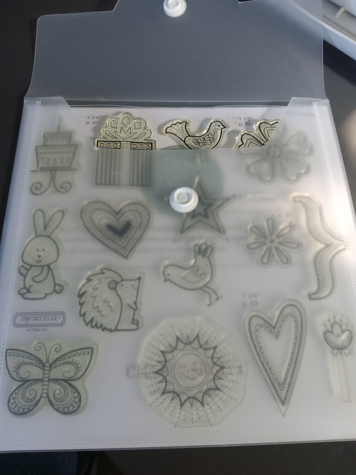 CTMH You Are My Happy Icon and Sentiments CC1025 New Hedgehog