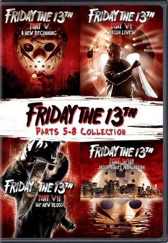 Friday the 13th: Parts 5-8 Collection (DVD) for sale online | eBay