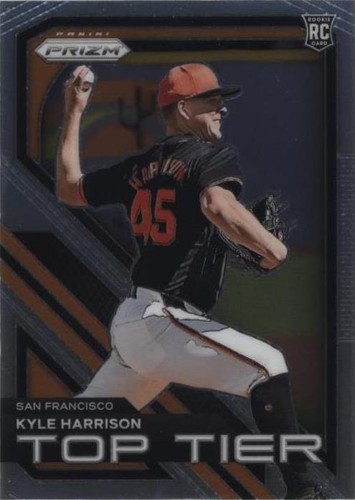 2024 Panini Prizm Green Cracked Ice Kyle Harrison #3 RC | eBay