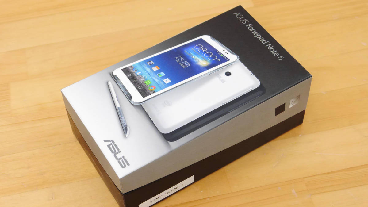 SIMフリーの6インチファブレット「ASUS Fonepad Note 6」を1週間使い