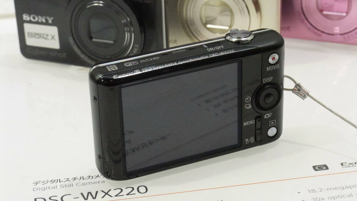 SONYの新モデル・コンパクトデジカメ「WXシリーズ・HXシリーズ」4機種