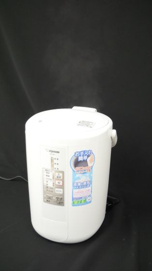 フィルター掃除不要でカビや雑菌に強い加湿器「象印 スチーム式加湿器