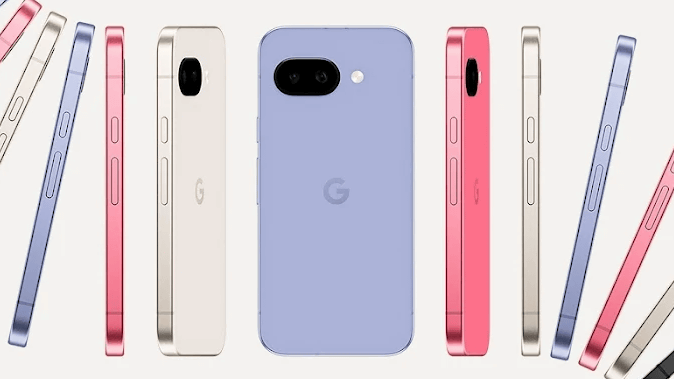 Googleの安価なスマホ「Pixel 9a」登場、カメラの出っ張りが薄くて30