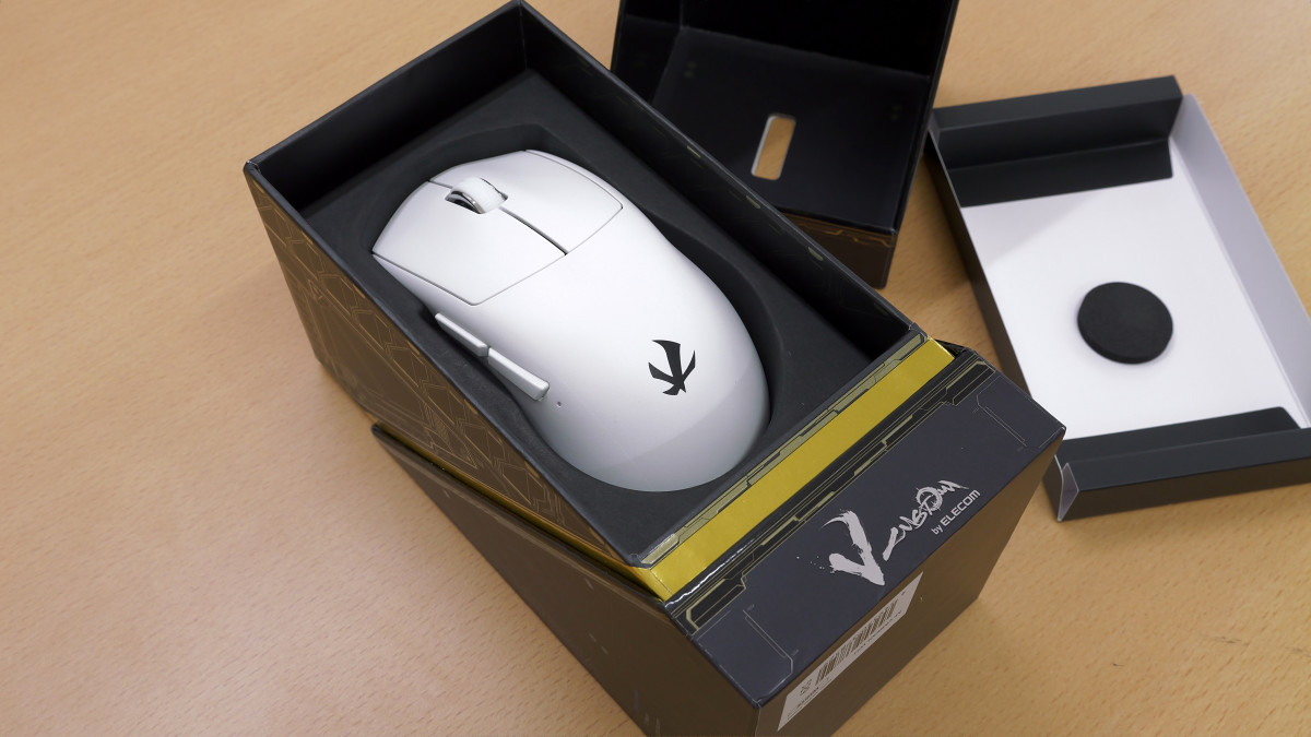 エレコムの無線ゲーミングマウス「VM800L」レビュー、UWB通信を採用し