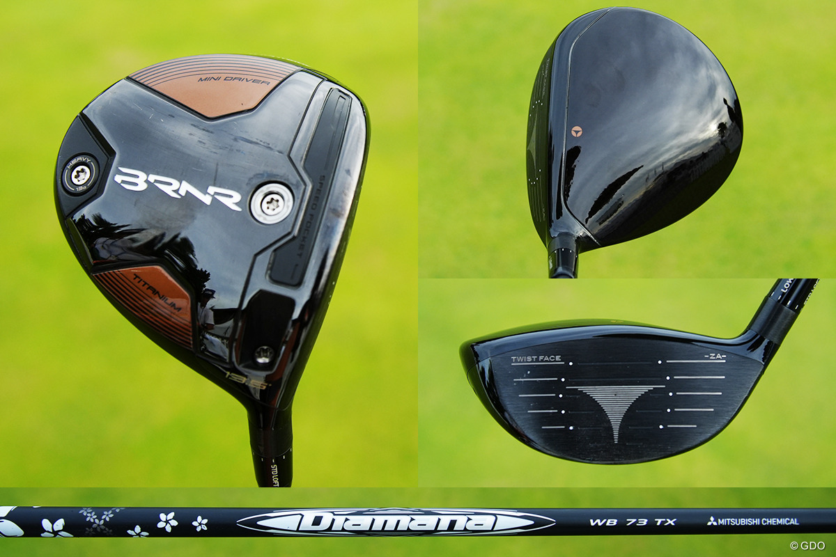 日本で連戦中アダム・スコットの14本 見慣れぬキャロウェイの新