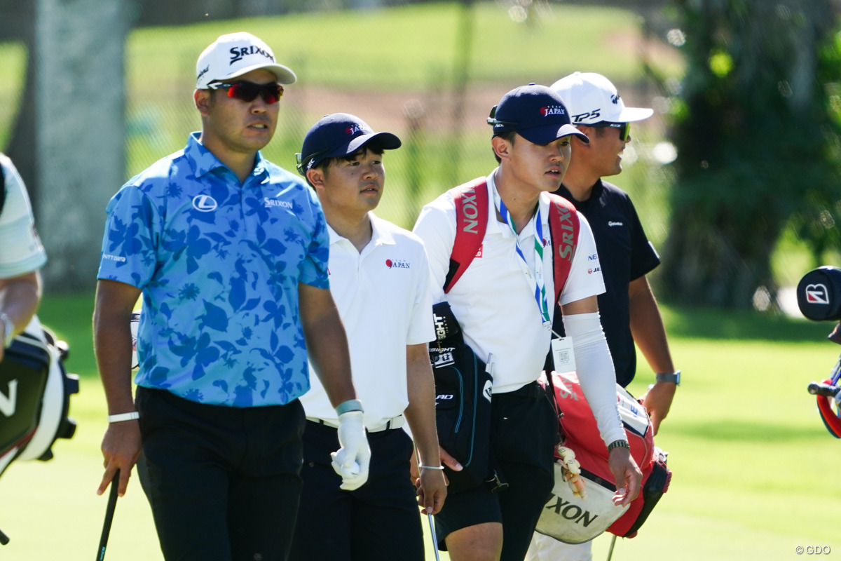 画像詳細 2026年 ソニーオープンinハワイ 事前 松山英樹 長崎大星 「僕