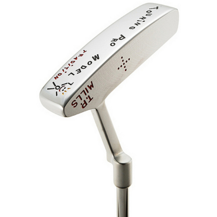 T.P.MILLS TOURING PRO MODEL TRADITION クロムメッキ仕上げの試打