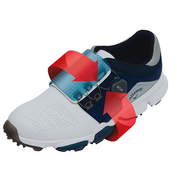 キャロウェイ HYPERCHEV BOA 18 ゴルフシューズの試打レビュー 口コミ