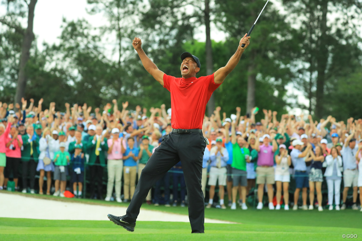 2019年 マスターズ 最終日 タイガー・ウッズ｜GDO ゴルフダイジェスト