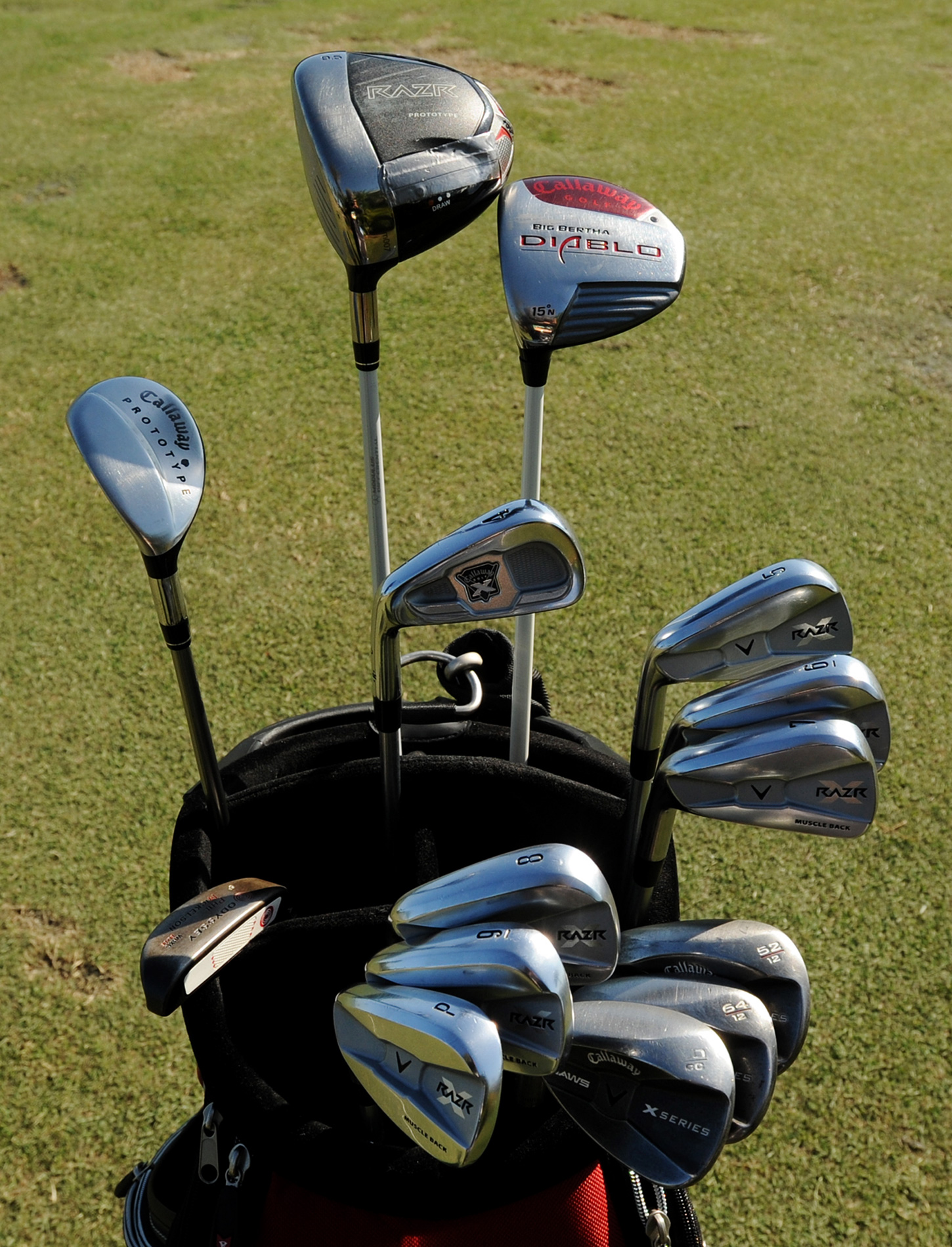 フィル・ミケルソン クラブセッティング 2011年 キャデラック選手権