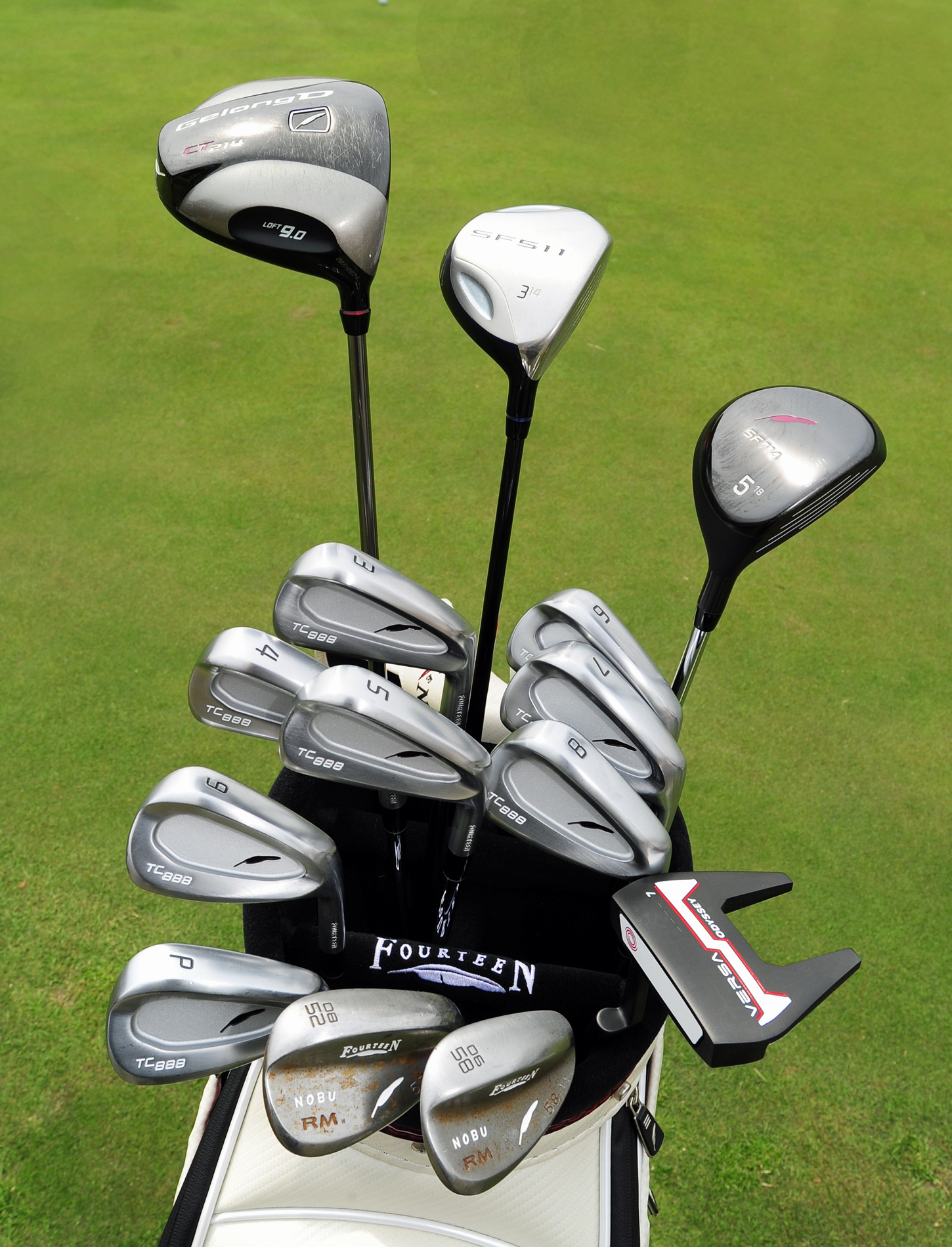 増田伸洋 クラブセッティング 2014年 東建ホームメイトカップ 練習日