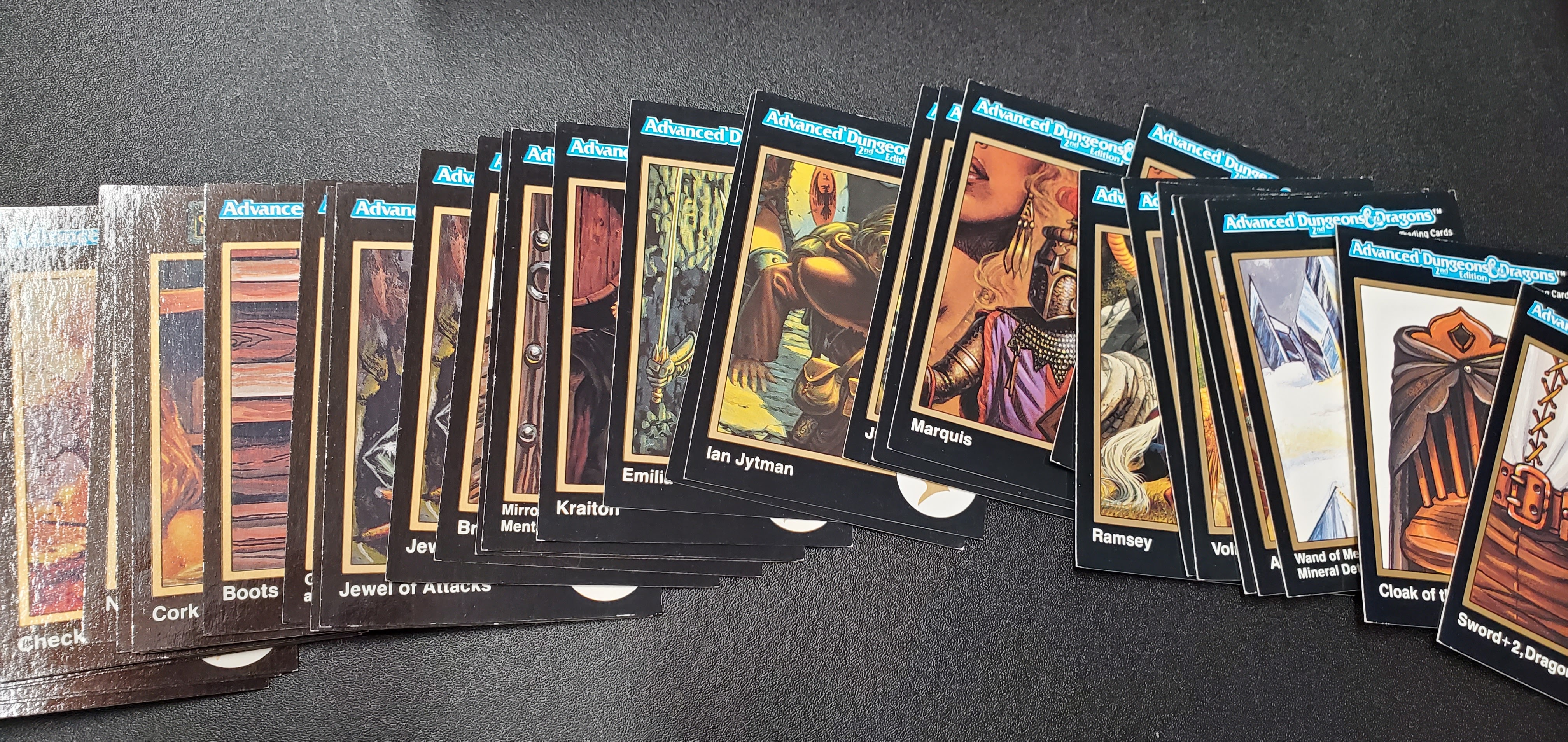 1991 アドバンスドダンジョンズ & ドラゴンズ トレーディングカード