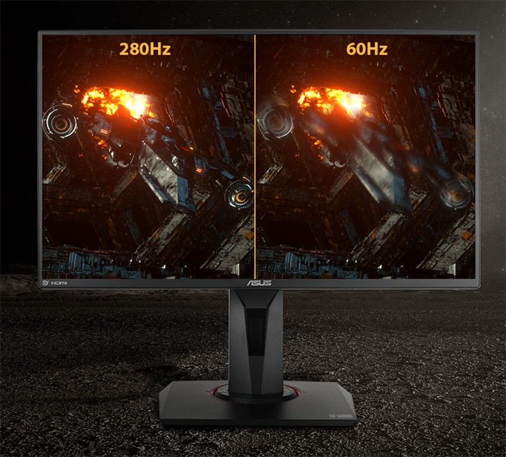 Asus TUF Gaming VG259QM, 24.5In FHD IPS 280Hz, 1ms(GTG), Extreme