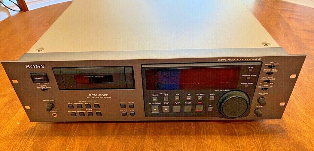 Sony PCM-R500 - My first DAT and non-cassette deck | Tapeheads.net