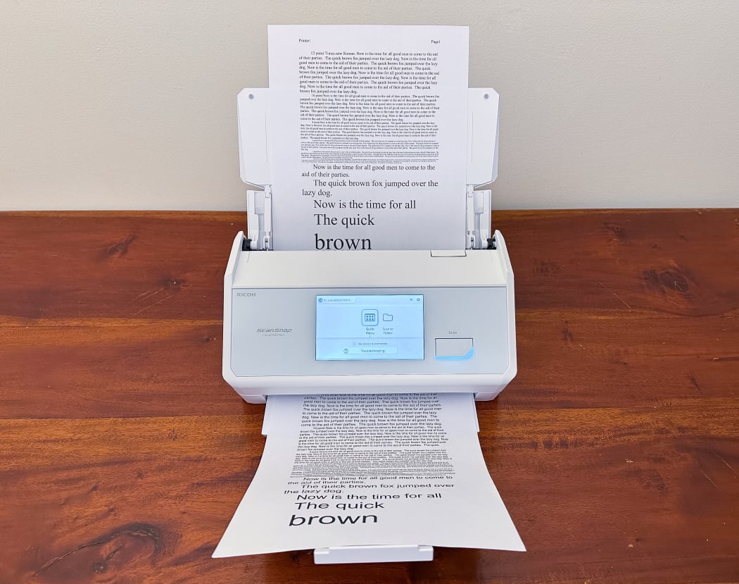 Ricoh ScanSnap iX2500 Review: More Scanner for Less Money | PCMag