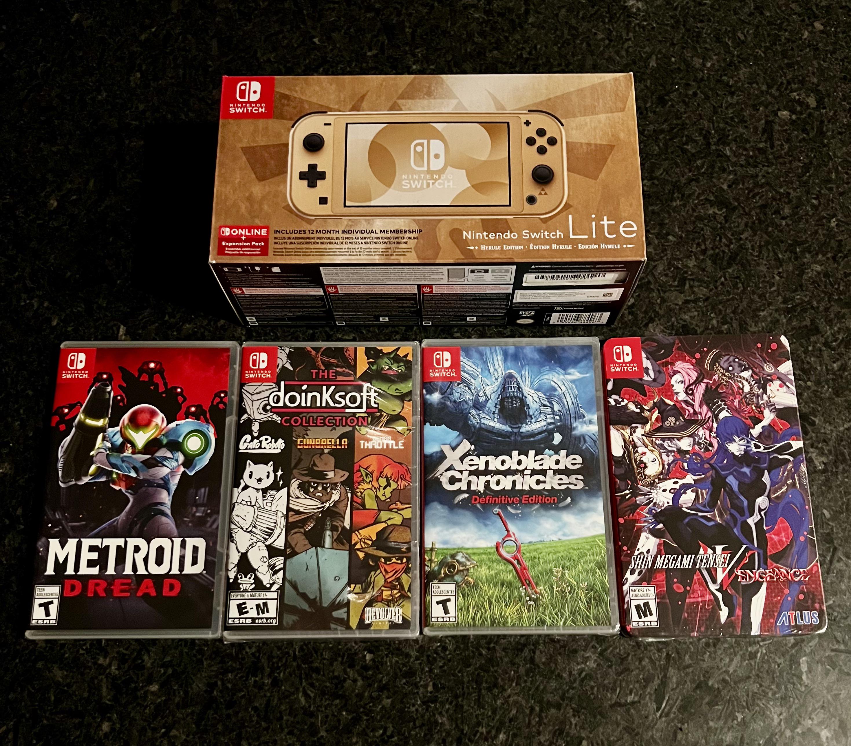 New Additions to the Switch Collection : r/gamecollecting