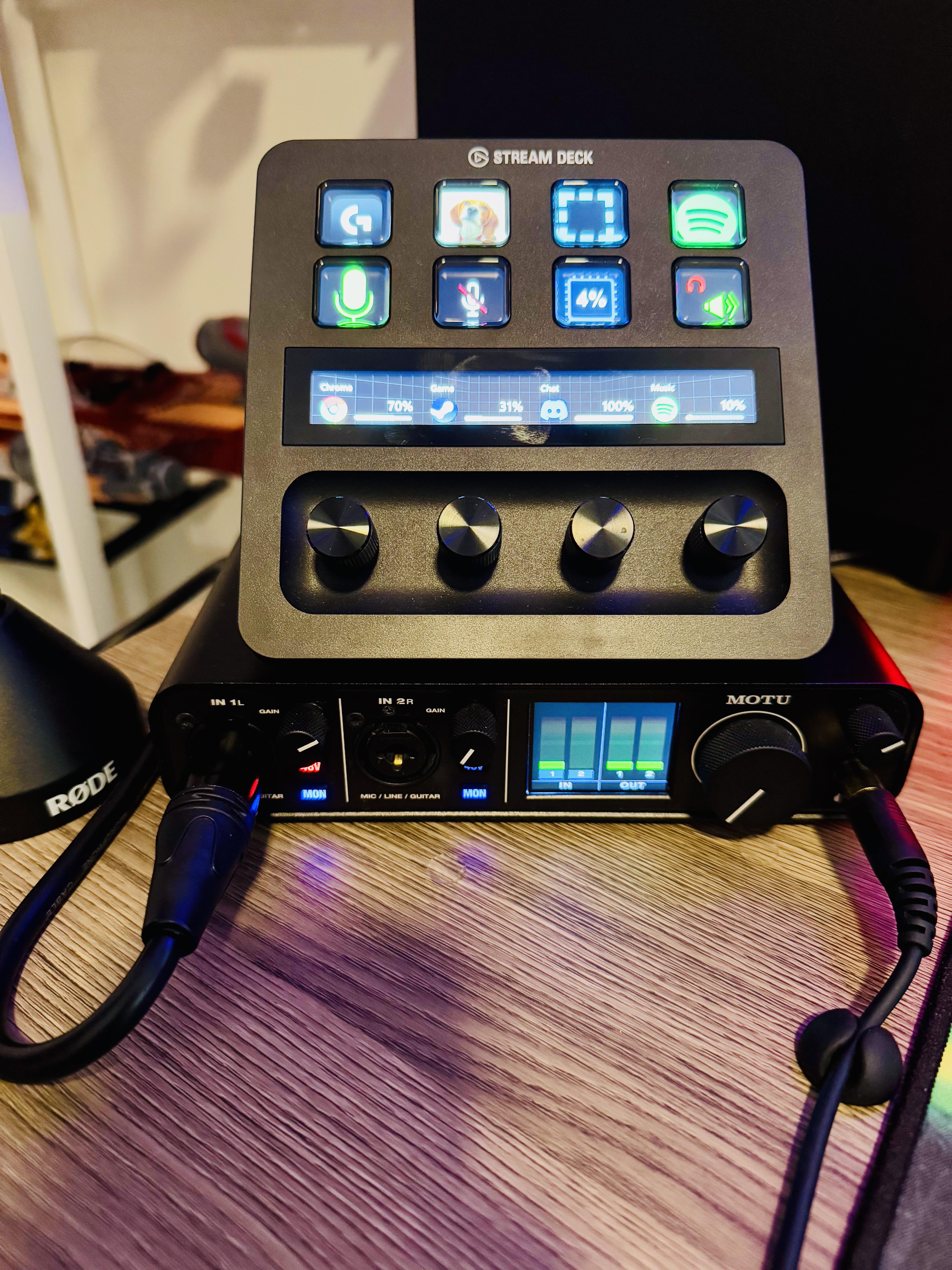 Stream Deck+用のXLRドックでゼロレイテンシのマイクモニタリングが