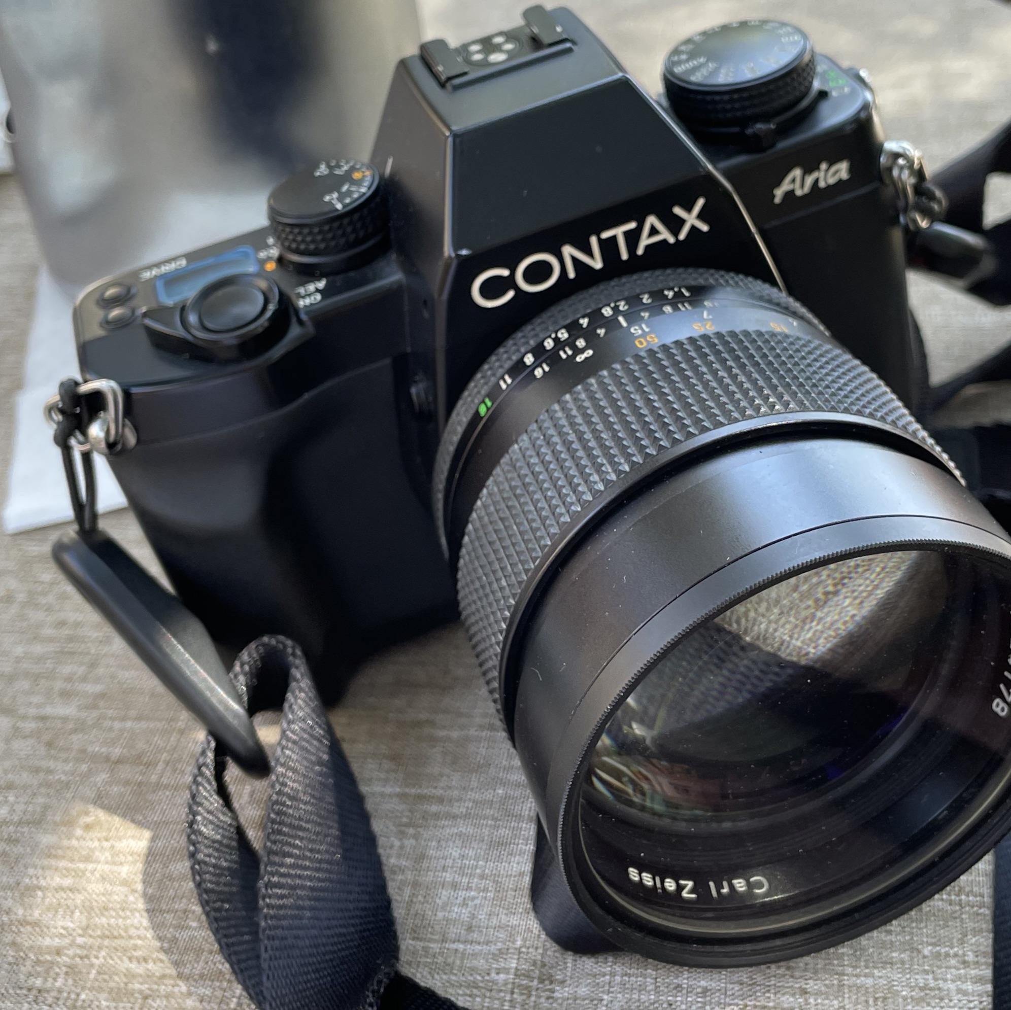 Contax Aria + 85mm F1.4 : r/AnalogCommunity