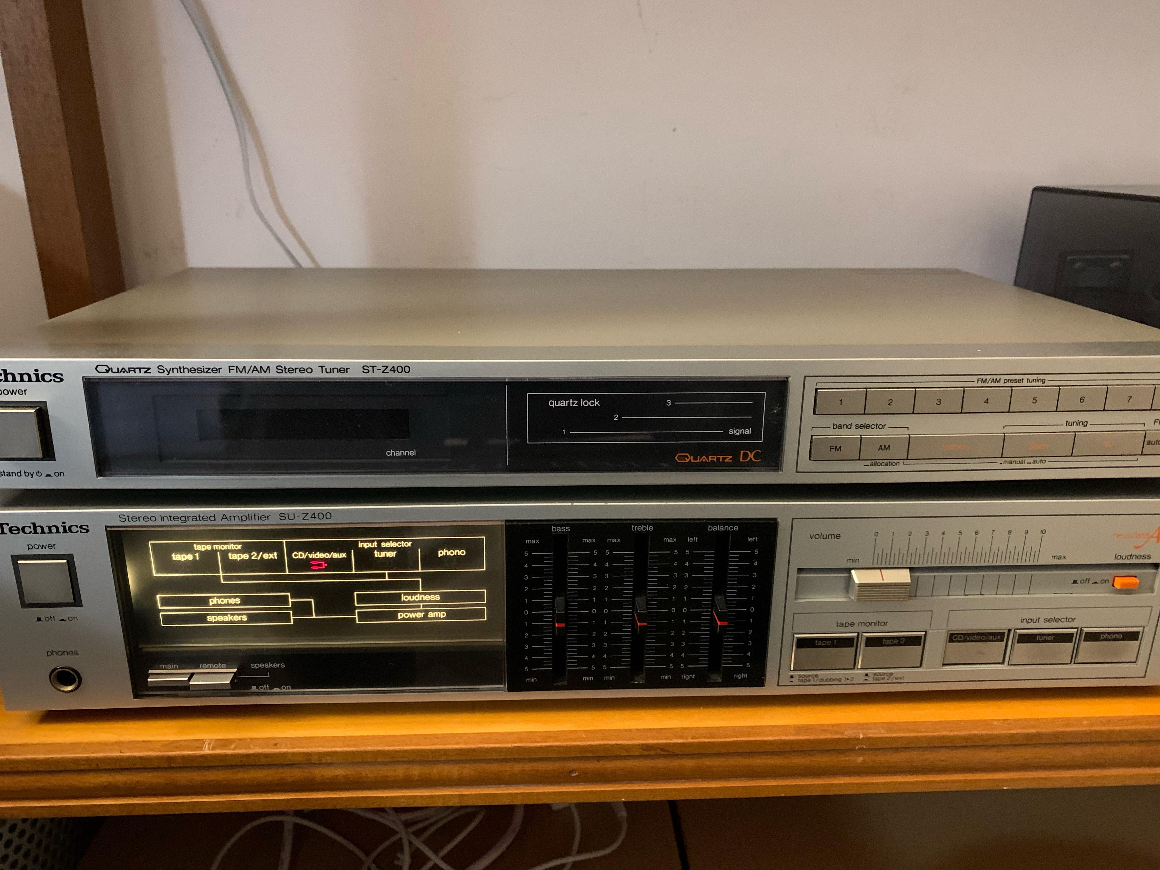 My little new technics su z400. Opinions about it? : r/vintageaudio
