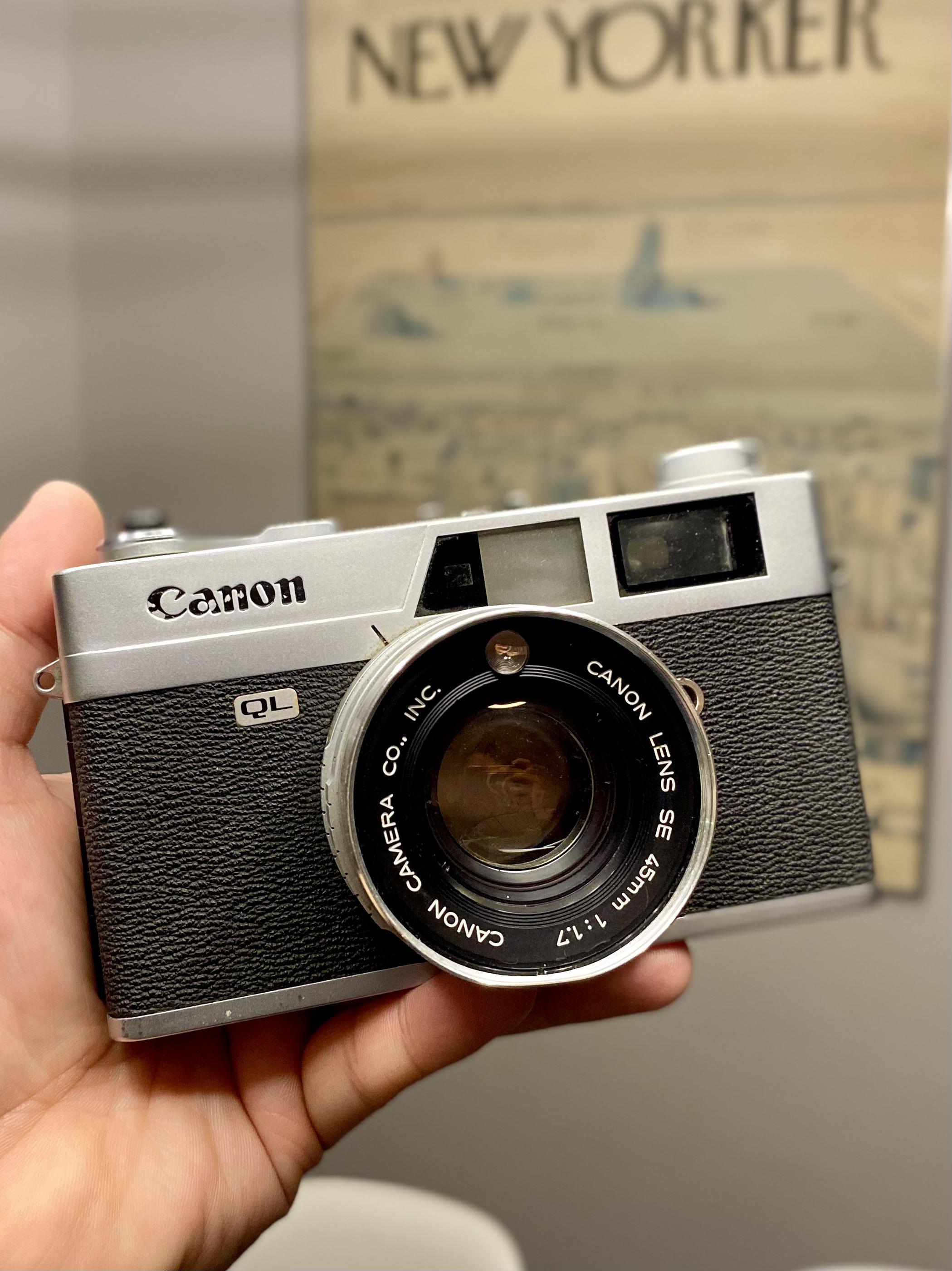 素敵なCanonet QL17を相続したんだけど、シャッターが切れないんだよね