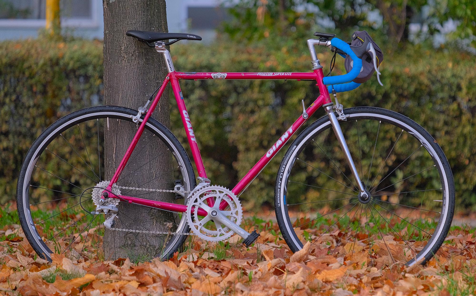 Salvaged Giant Peloton, 105 groupset, city workhorse : r