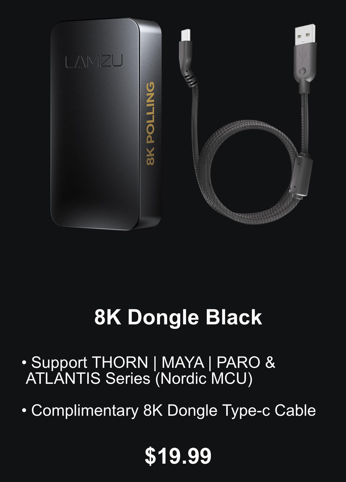 みんな、Lamzuマウス用の8kドングル買う？ : r/MouseReview
