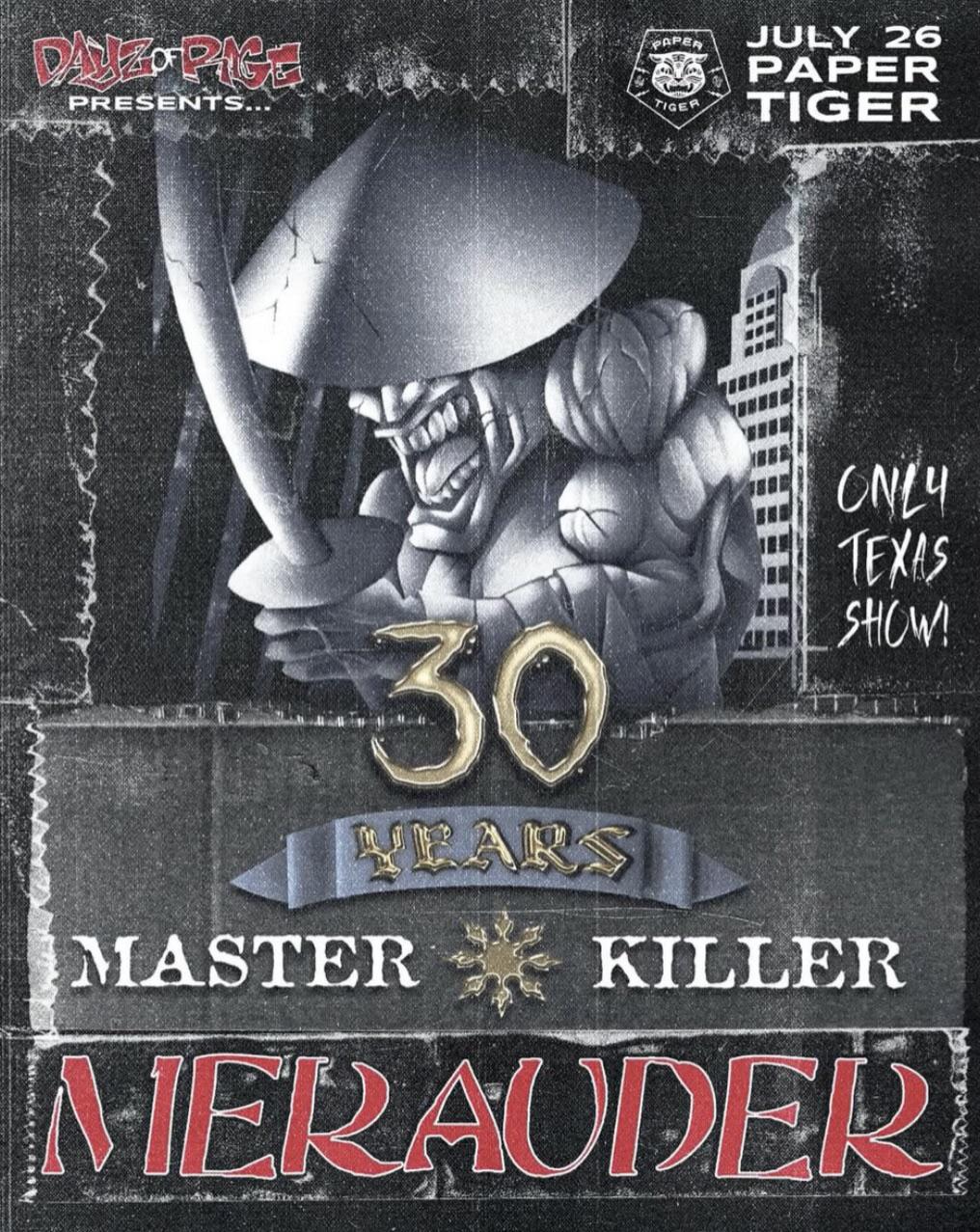 merauder master killer 30 year anniversary show in san antonio : r