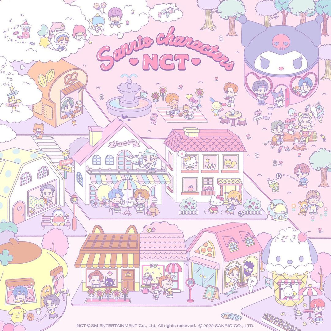 NCT - NCT x SANRIO CHARACTERS (ティーザーイメージ) : r/kpop